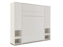 Opklapbed CONCEPTION PRO 140x200 cm kasjmier (verticaal) met kasten