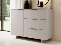 Dressoir CALLISTO 1 deur 3 lades kasjmier