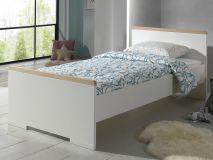 Bed LONELY 90x200 cm wit zonder bedlade