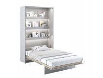 Opklapbed CONCEPTION PRO 120x200 cm mat grijs (verticaal)