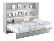 Opklapbed CONCEPTION PRO 140x200 cm mat grijs (horizontaal)