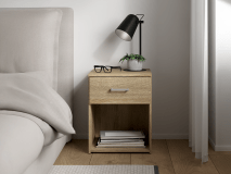 Nachtkastje SPACIO 1 lade eik