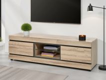 TV-meubel MARNOIX 2 lades franse eik