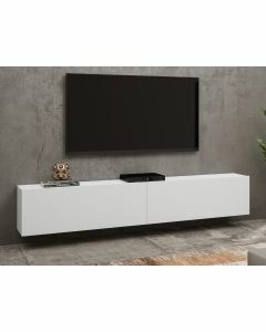 Tv-meubel AVATAR 2 deuren wit zonder led 