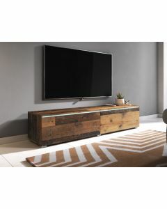 TV-meubel DUBAI 2 klapdeuren 140 cm old wood zonder verlichting