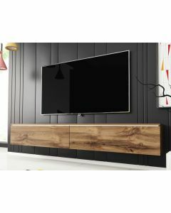TV-meubel DUBAI 2 klapdeuren 180 cm wotan eik zonder verlichting