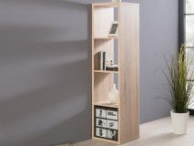 Boekenkast MAXIM 4 vakken sonoma eik