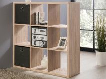 Boekenkast MAXIM 9 vakken sonoma eik 