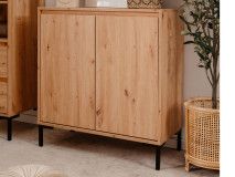 Commode BONIFACIO 2 deuren artisan eik 