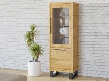 Kolomkast HALO 2 deuren wotan eik 