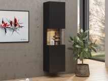 Kolomkast AVATAR 1 deur zwart