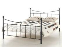 Bed FERIA 160x200 cm zwart