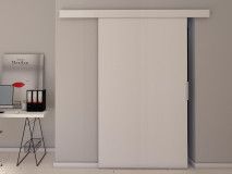 Schuifdeur CLENATO 106 cm wit 