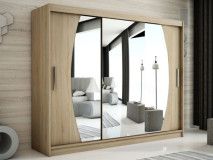 Kast ELYCOPTER 3 schuifdeuren 250 cm sonoma 