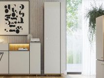 Kolomkast MODO 1 deur artisan eik/alpine wit 