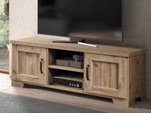 Tv-meubel SYROCO 2 deuren canyon eik 