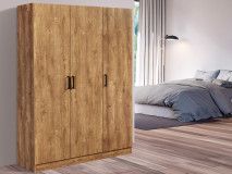 Kledingkast WILLY 3 deuren denver eik