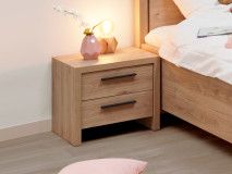 Nachtkastje VIOLON 2 lades castella 