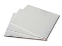 Legplank SALSA 52 cm wit (lot van 3)