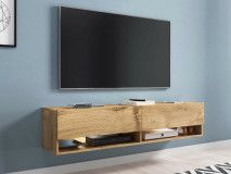 TV-meubel ACAPULCO 2 klapdeuren 140 cm wotan eik