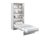 Opklapbed CONCEPTION PRO 90x200 cm mat grijs (verticaal) met matras