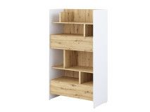 Boekenkast CONCEPTION PRO 158 cm wit/artisan eik 