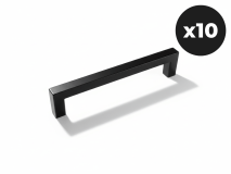 Set van 10 handgrepen WASHING zwart
