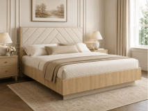 Bed VILLANOVA 160x200 cm barista eik
