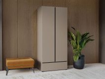 Kast CROSSAIR 2 deuren 1 lade taupe