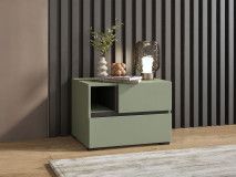 Nachtkastje CROSSAIR 2 lades groen