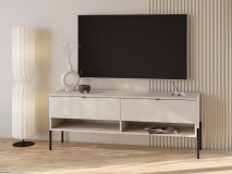 Tv-meubel ORES 2 lades kasjmier