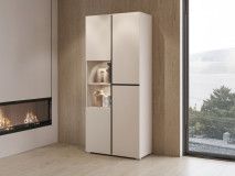 Vitrinekast CROSSAIR 3 deuren kasjmier
