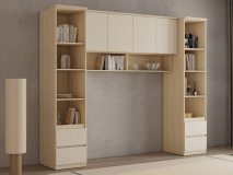 Bedombouw TEODORA 160 cm lindberg eik/zand