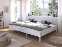 Familiebed DOMUS 270x200 cm alpine wit