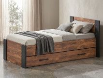 Eenpersoonsbed ELENAS 90x200 cm met lades