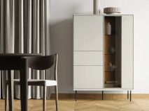 Commode EMPIRO 3 deuren 1 lade kasjmier met led