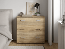 Commode SPACIO 3 lades eik 