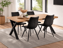 Eettafel MARNOIX 200 cm franse eik