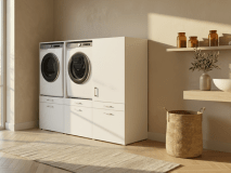 Kast WASHING 1 machine met kast 1 deur 2 lades MEDIUM wit