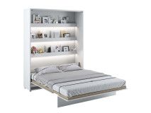 Opklapbed CONCEPTION PRO 160x200 cm mat wit (verticaal)