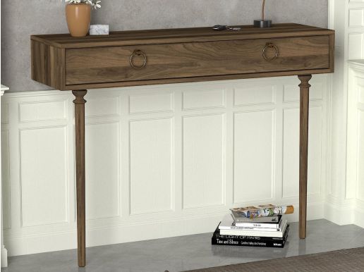 Console GOLDONI 1 lade walnoot 