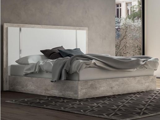 Bed TROPICO 160x200 cm grijs 