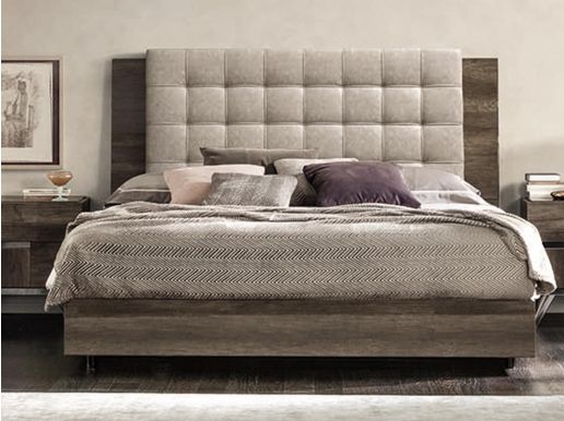 Bed MEDOU DELUXE 160x200 cm vintage eik 