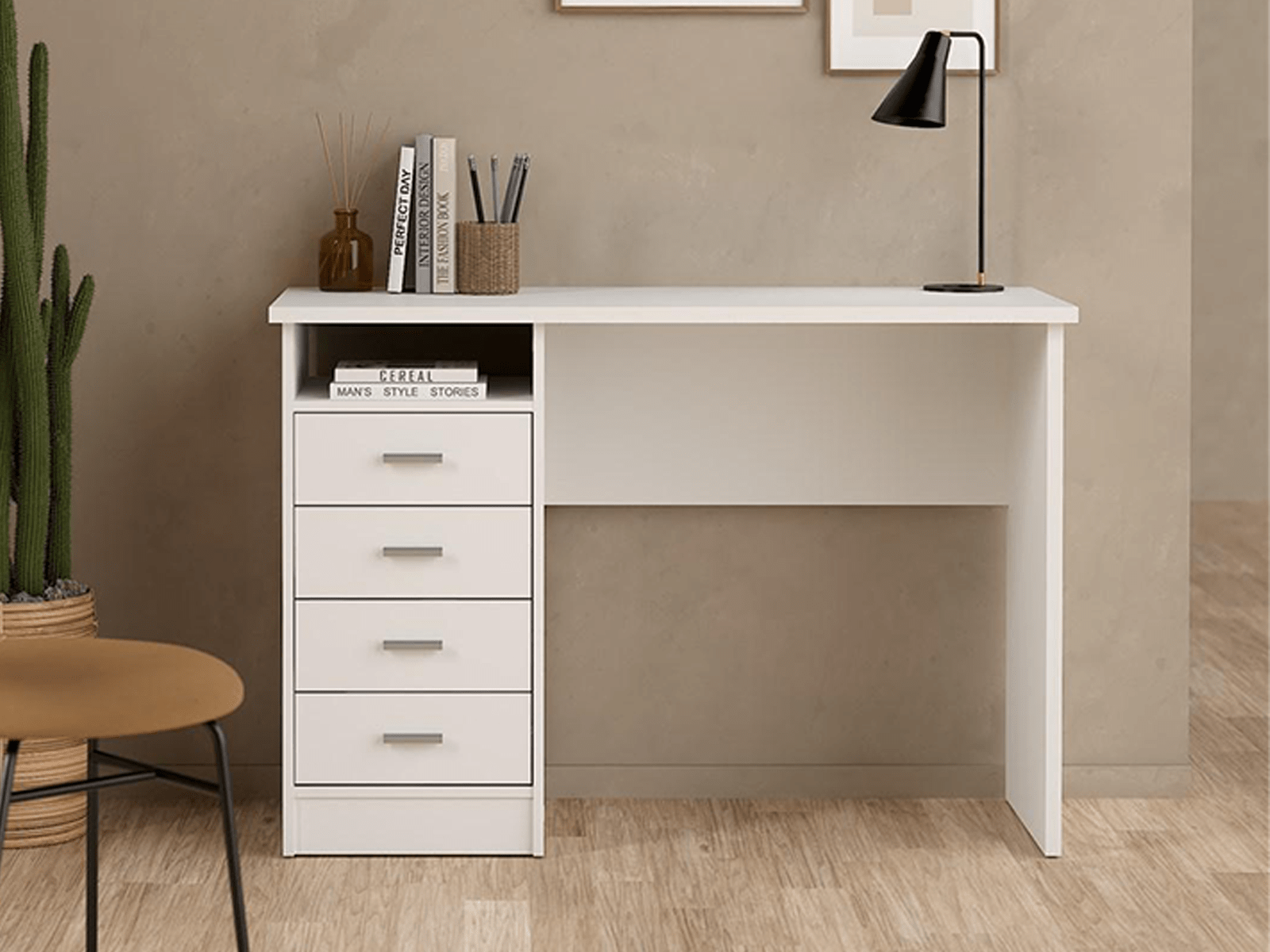 Bureau FILTRO 4 lades wit