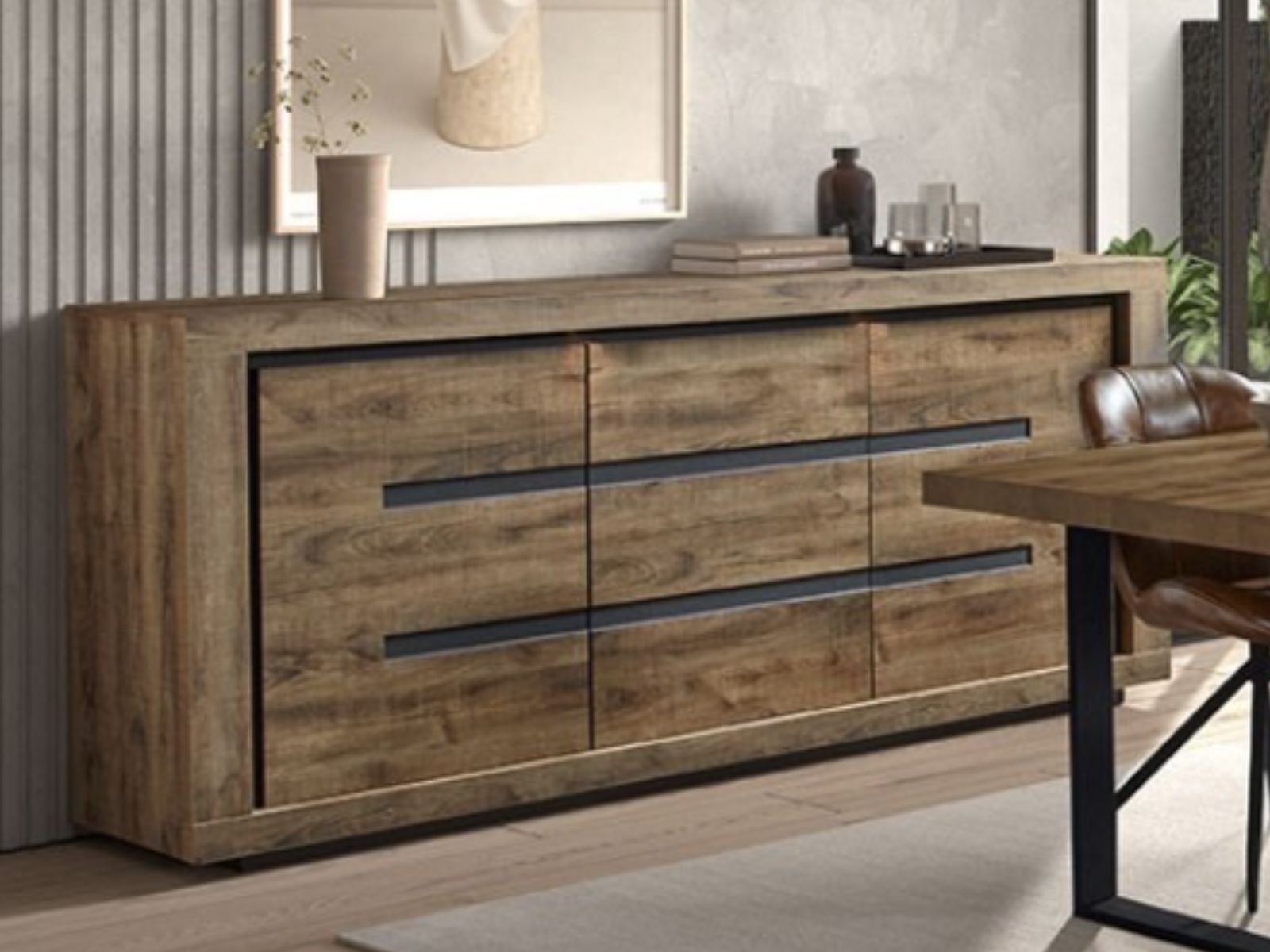 Dressoir SCOFILD 3 deuren tropix